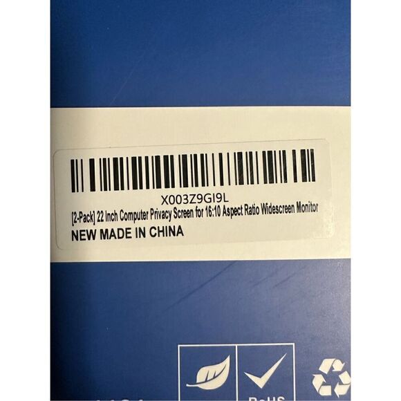 2-PACK 22 Inch 16:10 Computer Privacy Screen Widescreen Monitor - Picture 8 of 10